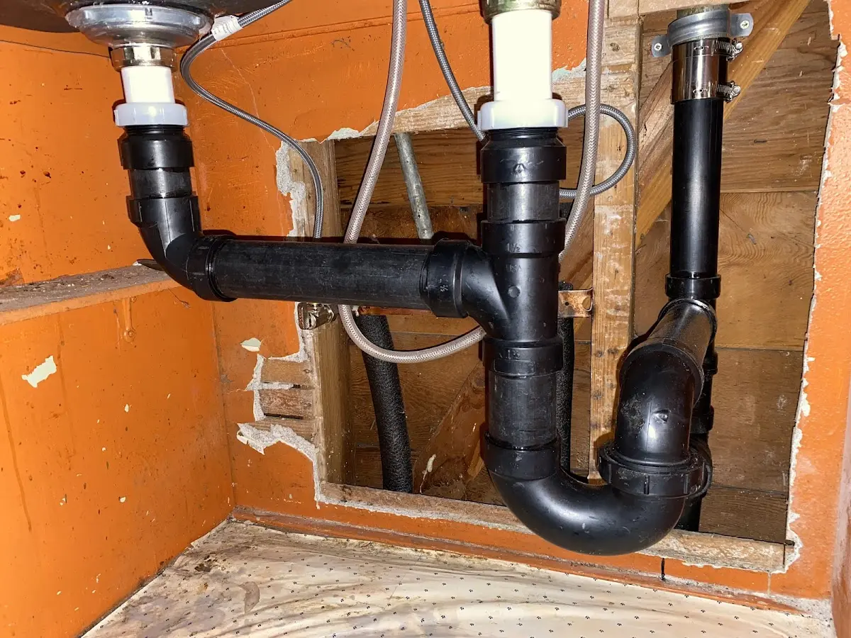 Professional Repiping Services equipment and tools on the job in Imlay